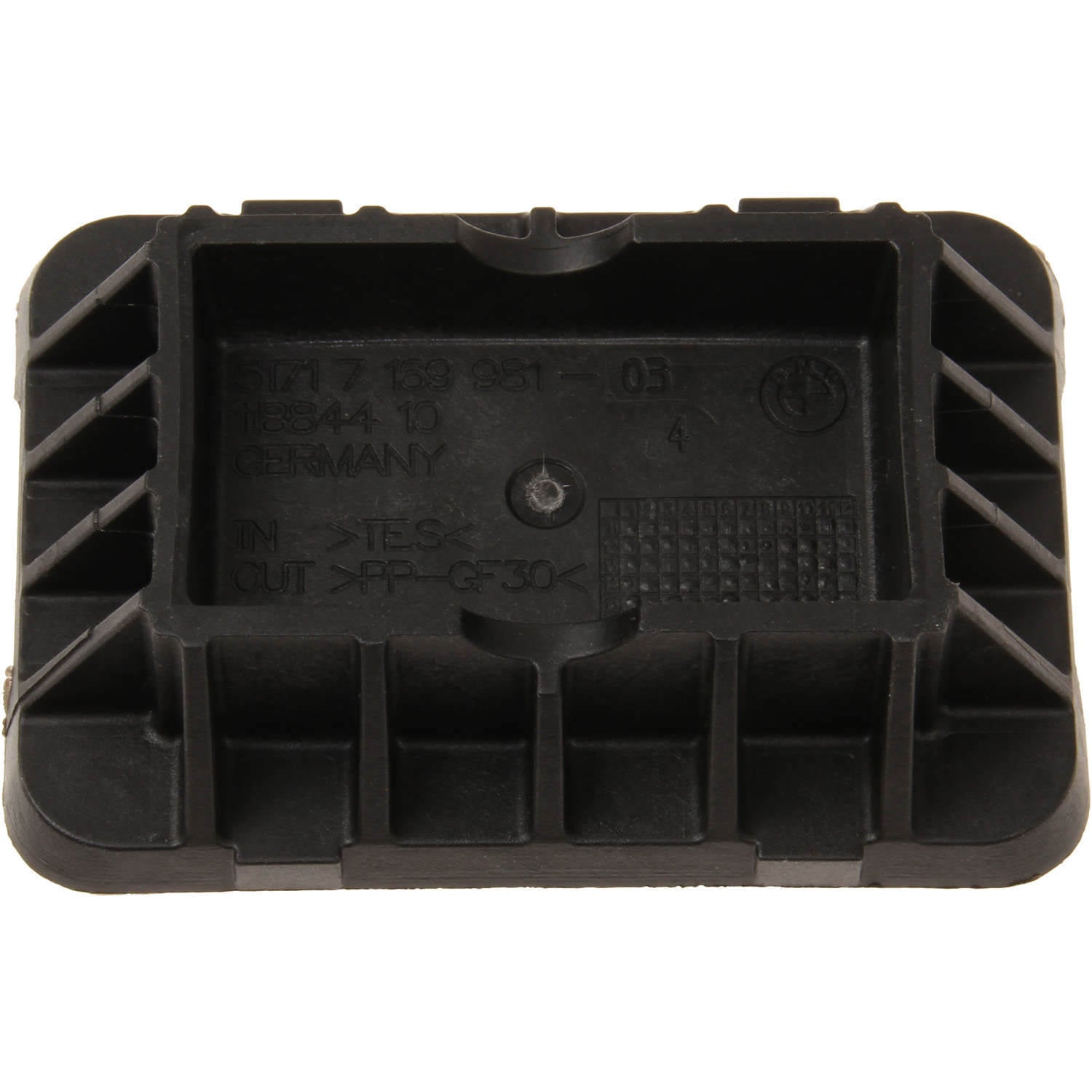 Front View of Jack Plug Cover GENUINE 51717169981