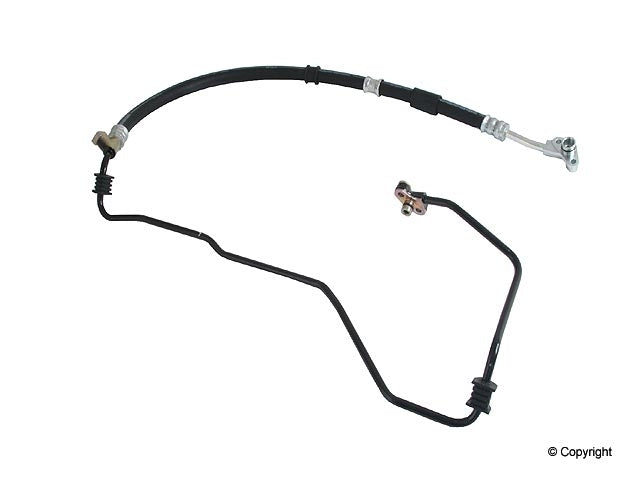 Front View of Power Steering Pressure Hose GENUINE 53713-S0K-A04