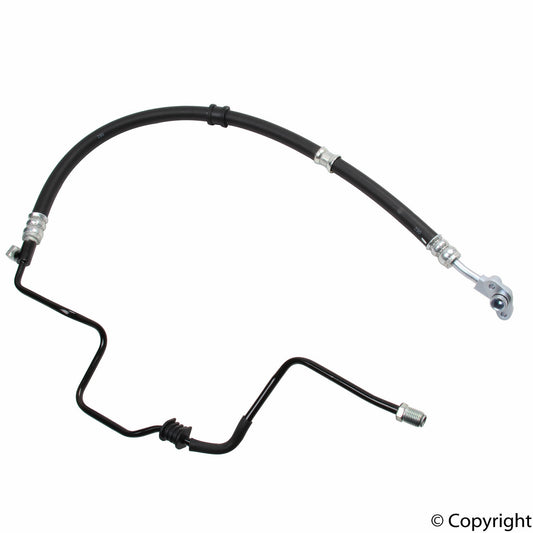 Front View of Power Steering Pressure Hose GENUINE 53713-S9V-A01