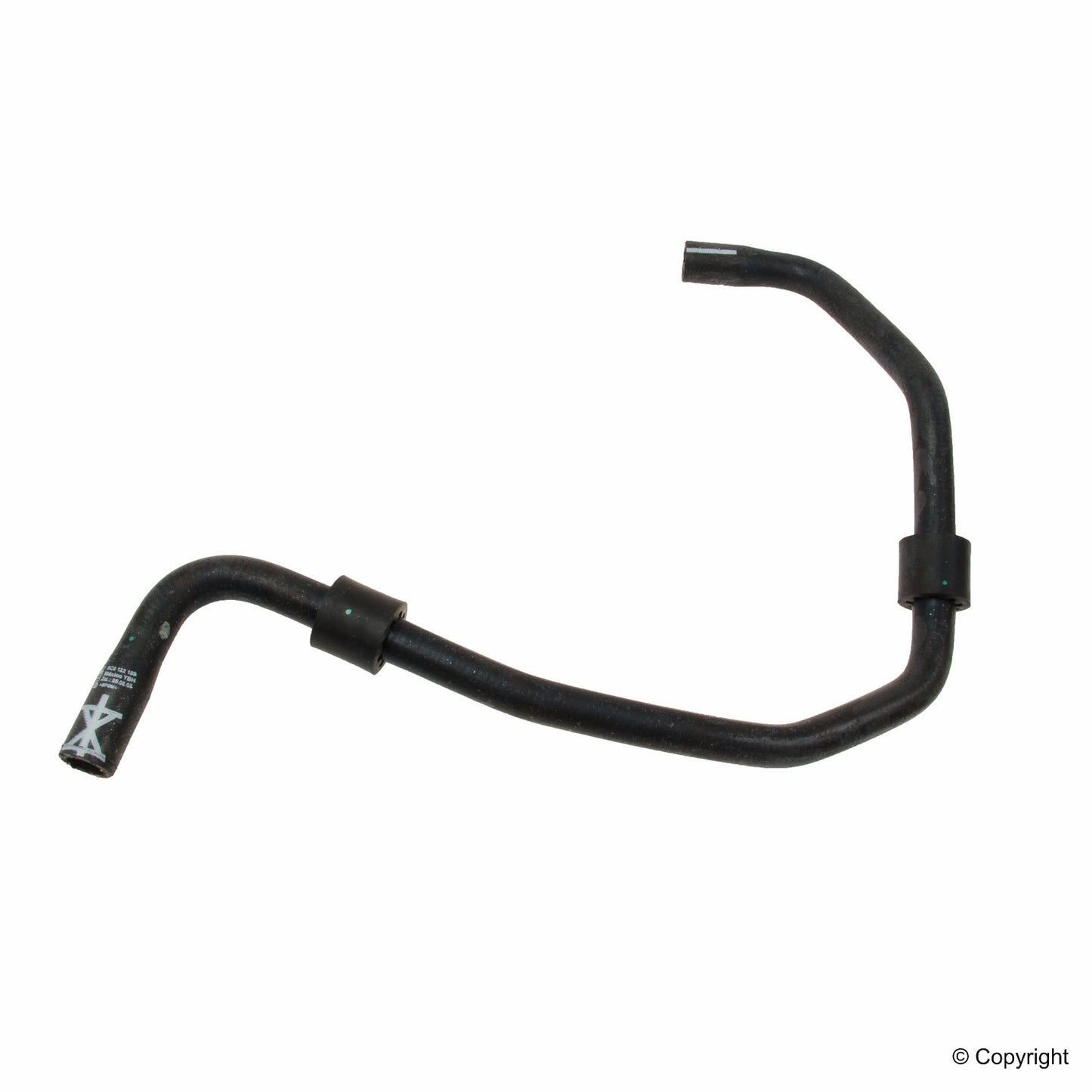 Front View of Engine Coolant Reservoir Hose GENUINE 5C0122109