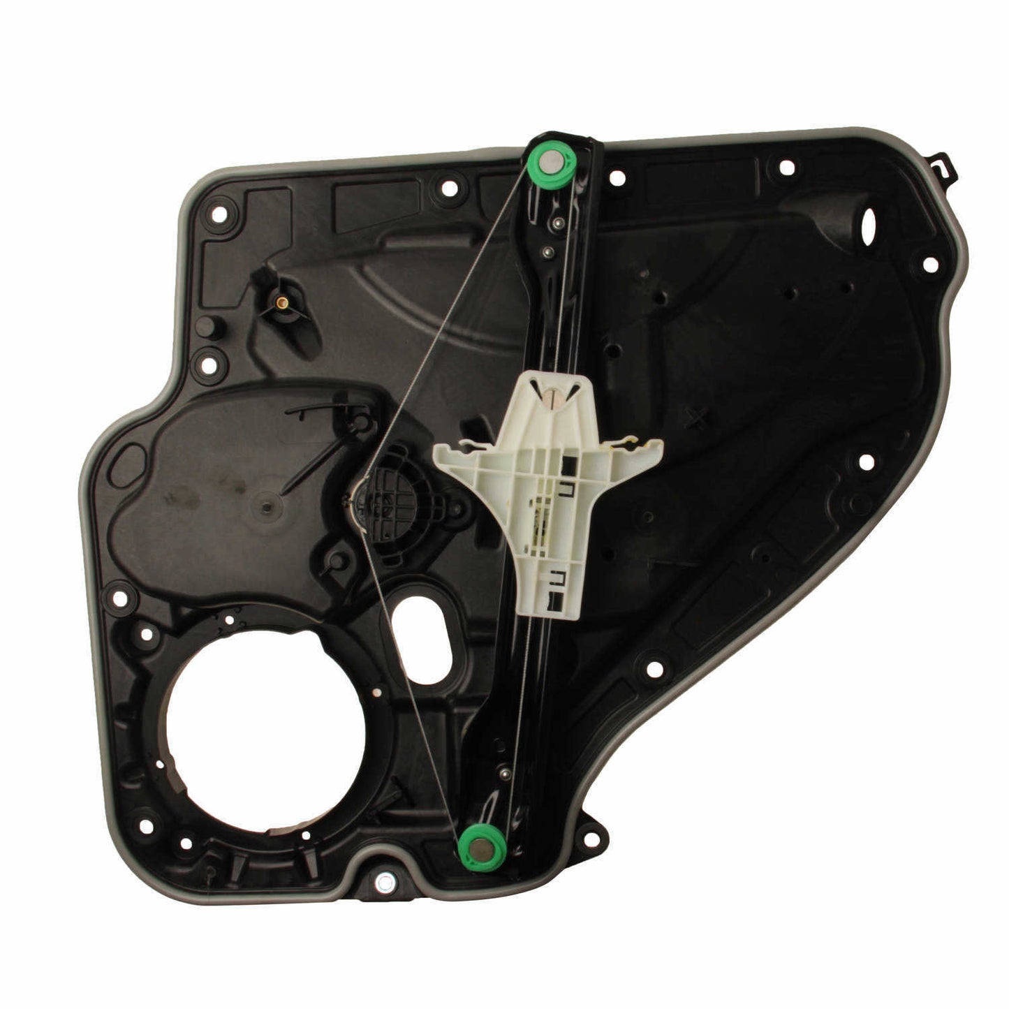 Front View of Rear Left Window Regulator GENUINE 5K4839461