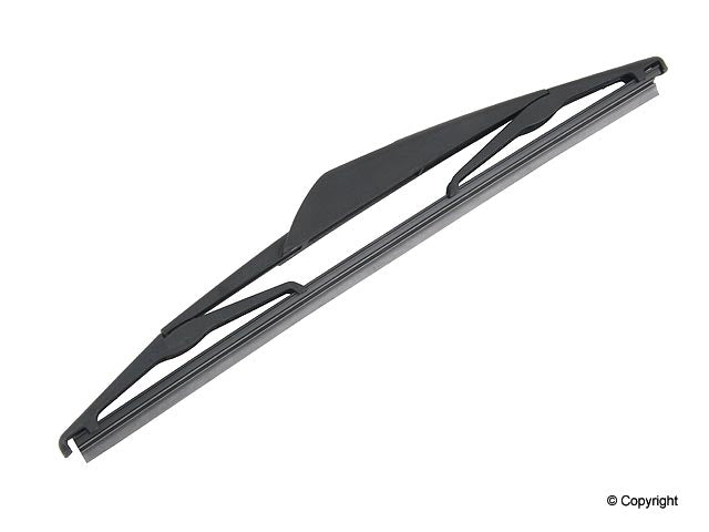 Front View of Rear Windshield Wiper Blade GENUINE 61627079943