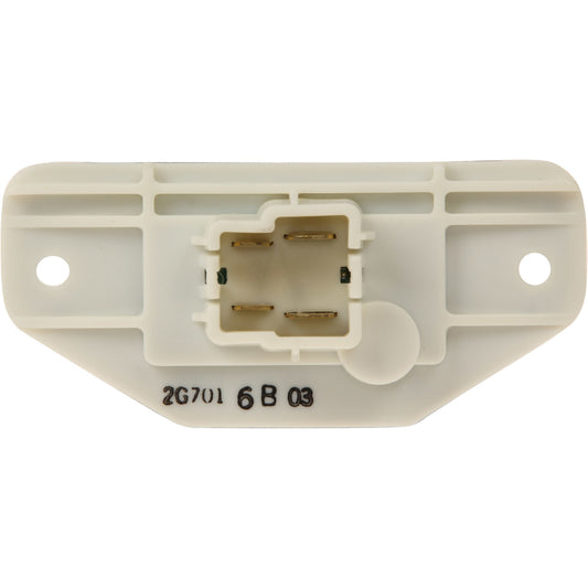 Front View of HVAC Blower Motor Resistor GENUINE 79330-S0K-A01