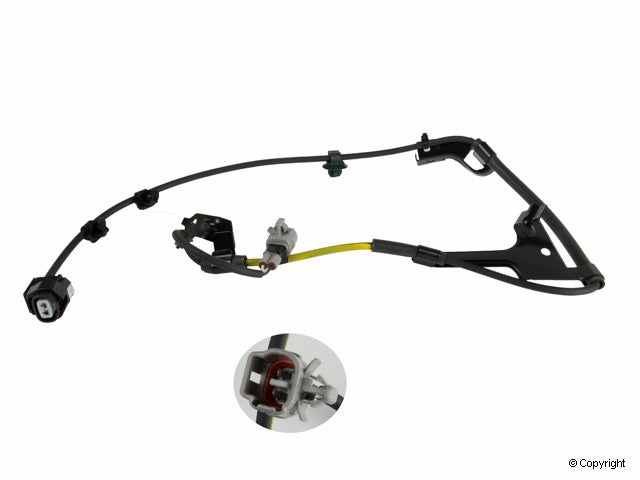 Front View of Front Right ABS Wheel Speed Sensor Wiring Harness GENUINE 89516-60070