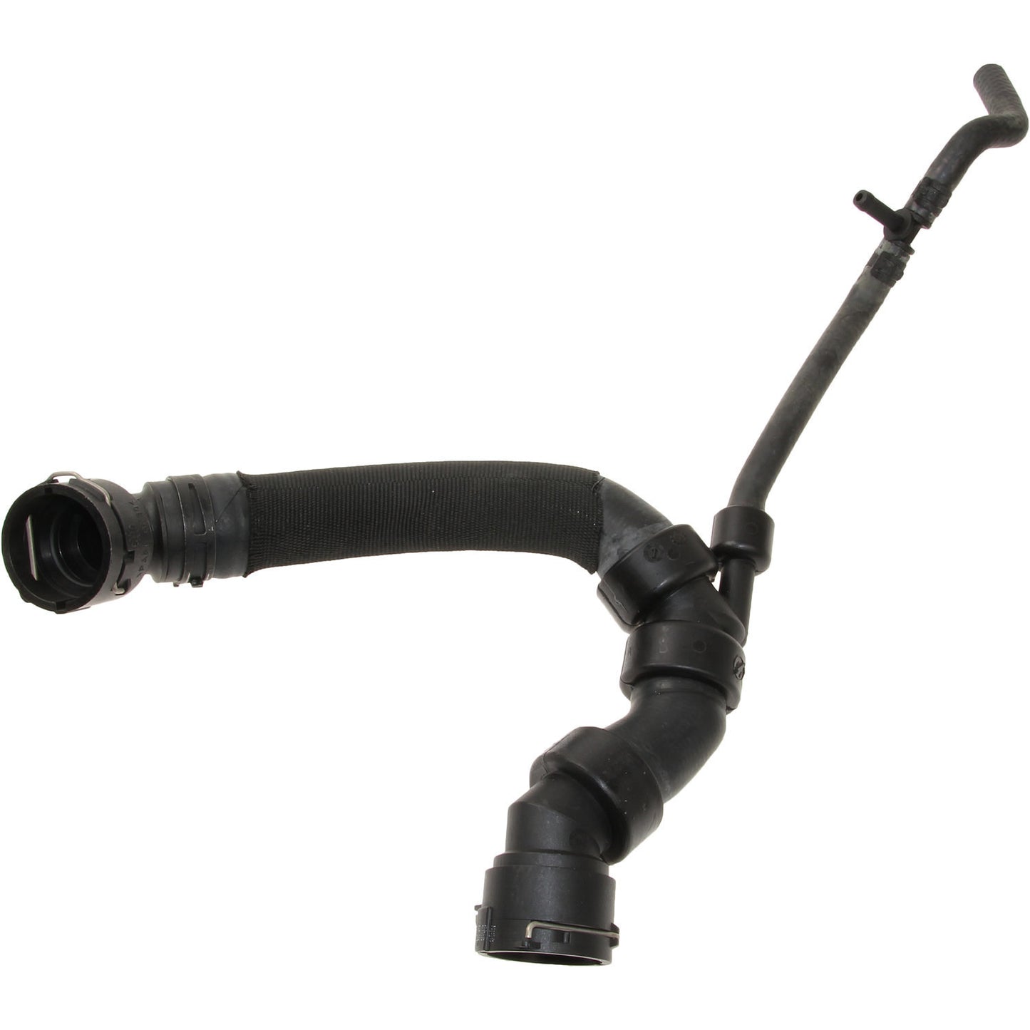 Front View of Upper Radiator Coolant Hose GENUINE 8D0121101AG