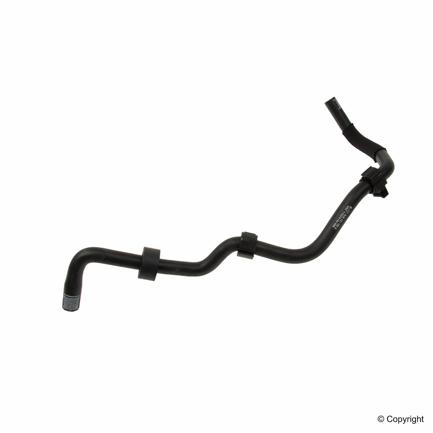 Front View of Engine Coolant Reservoir Hose GENUINE 8J0121109A