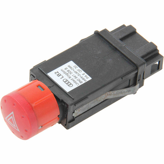 Front View of Hazard Warning Switch GENUINE 8N0941509B