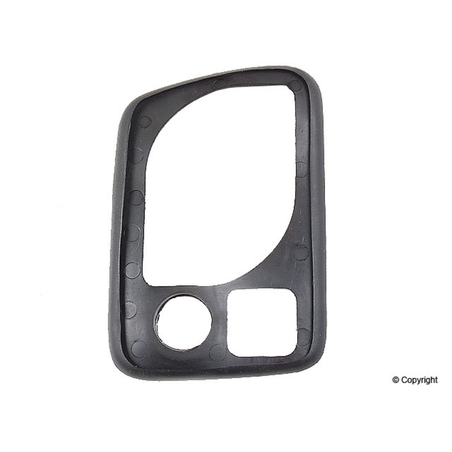 Front View of Left Door Mirror Gasket GENUINE 91173124700