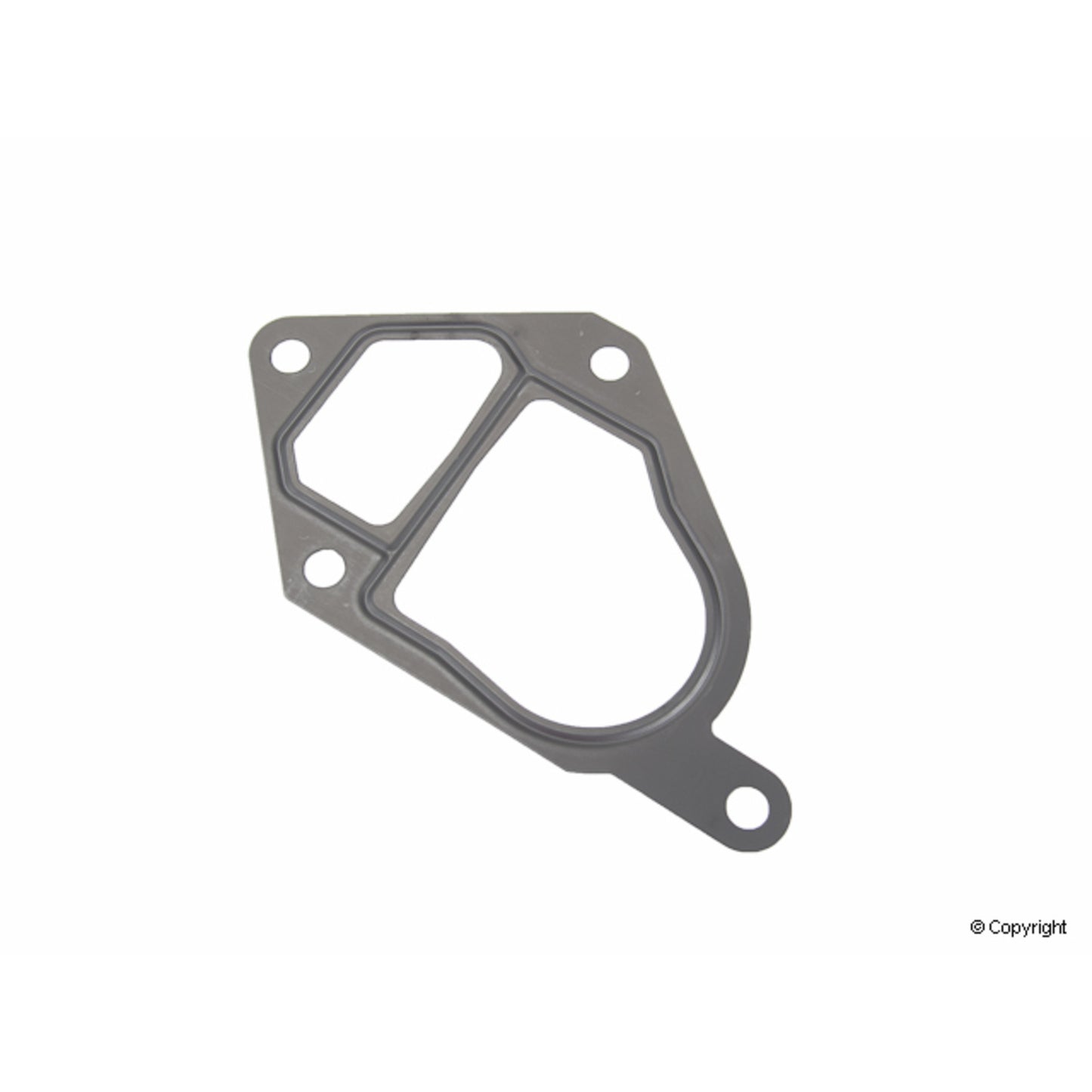 Front View of Engine Coolant Thermostat Housing Gasket GENUINE 9142697