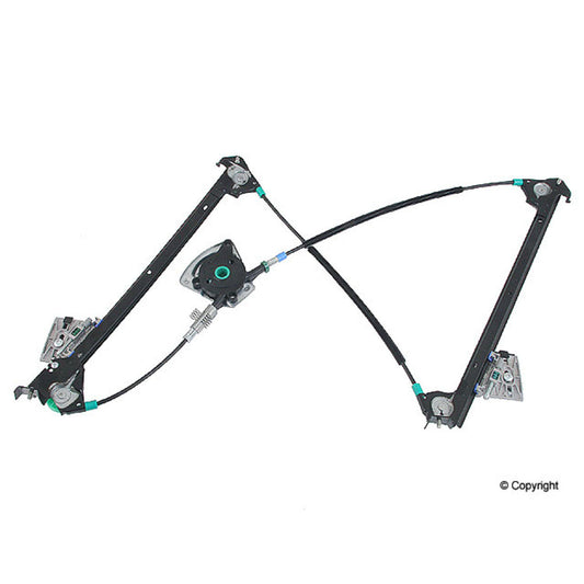 Front View of Right Window Regulator GENUINE 99654207604