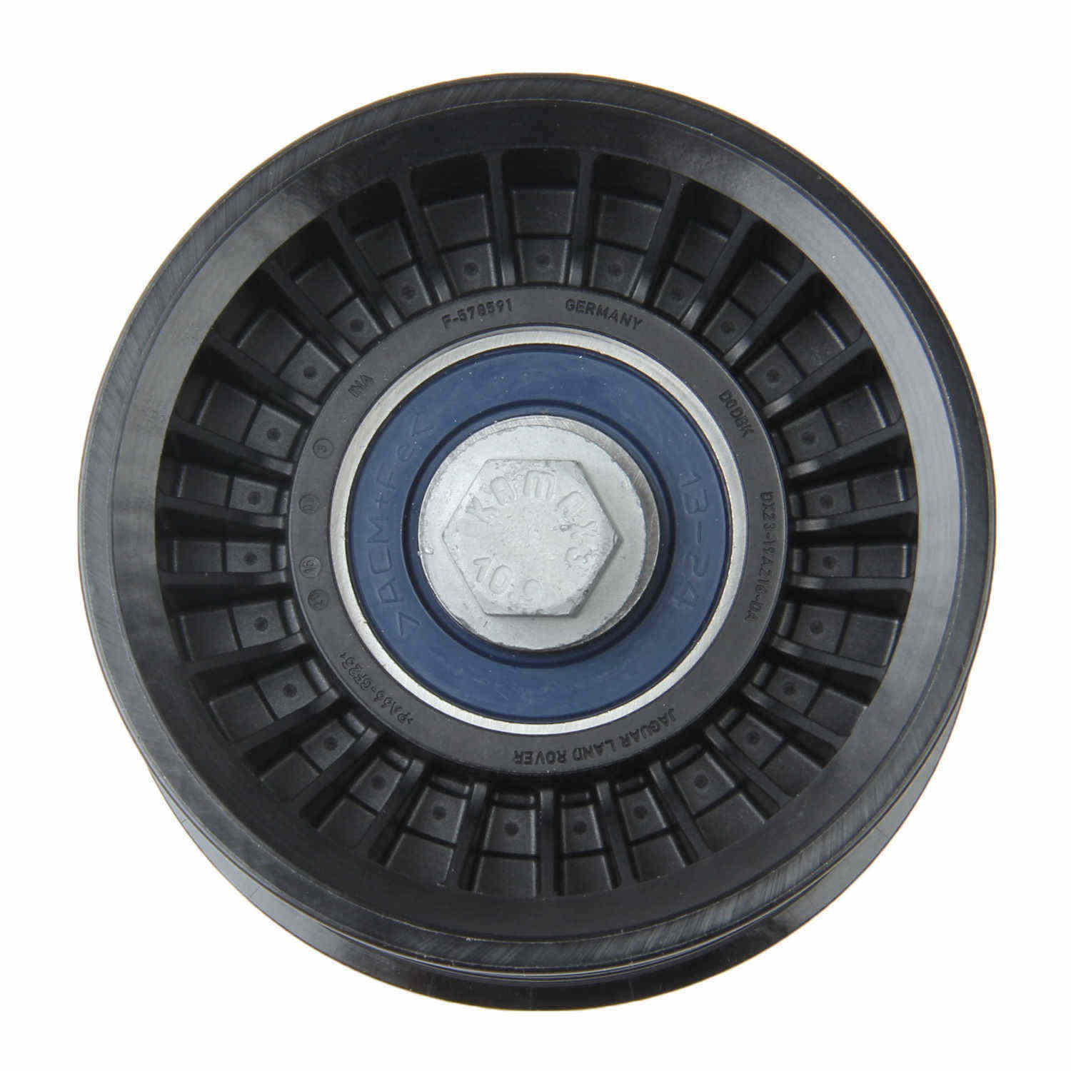 Front View of Accessory Drive Belt Idler Pulley GENUINE C2D21157