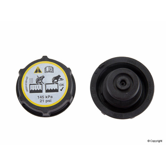 Front View of Engine Coolant Reservoir Cap GENUINE LR000243