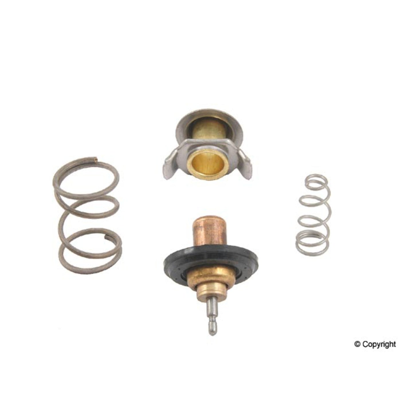 Front View of Engine Coolant Thermostat GENUINE LR005765