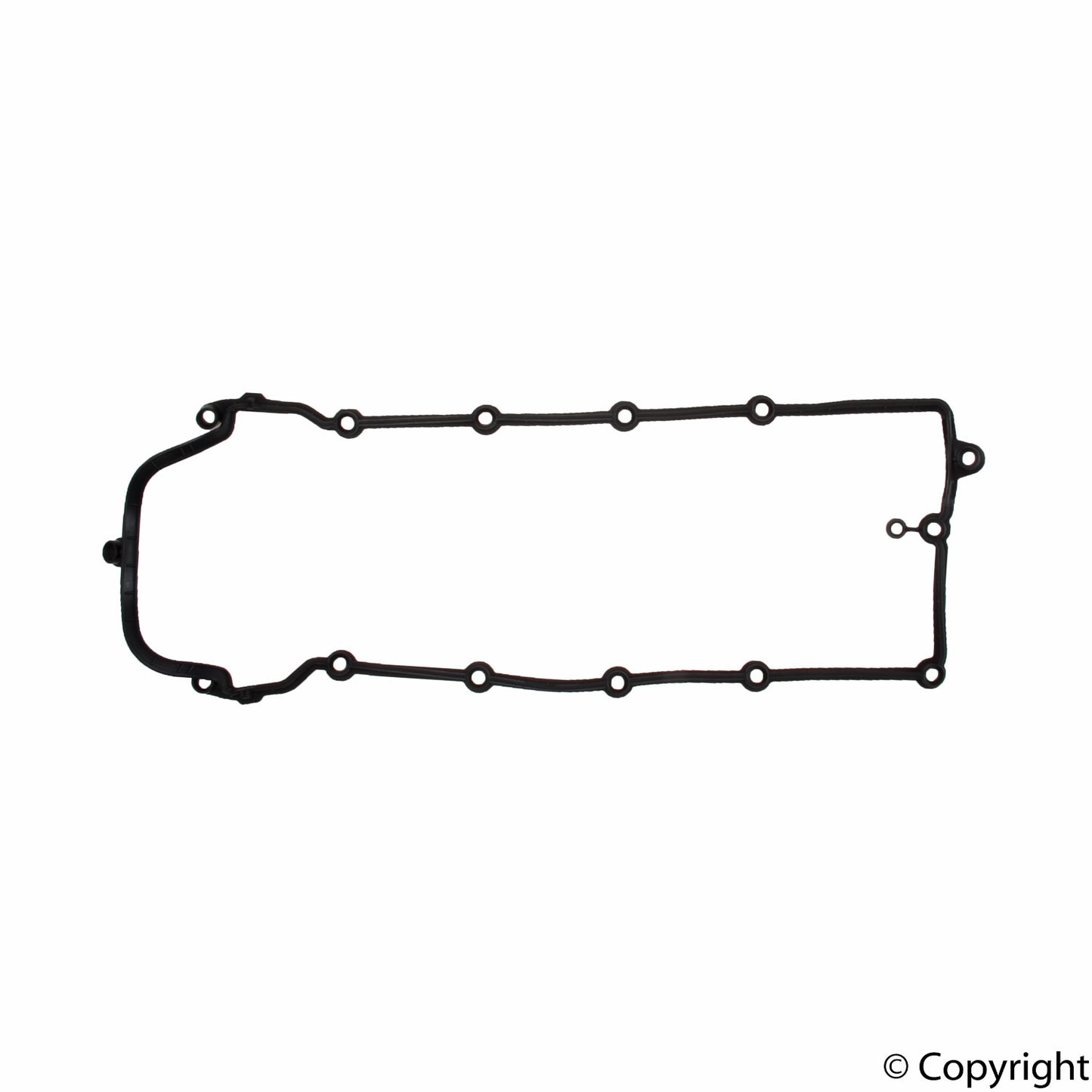 Front View of Right Engine Valve Cover Gasket GENUINE LR010882