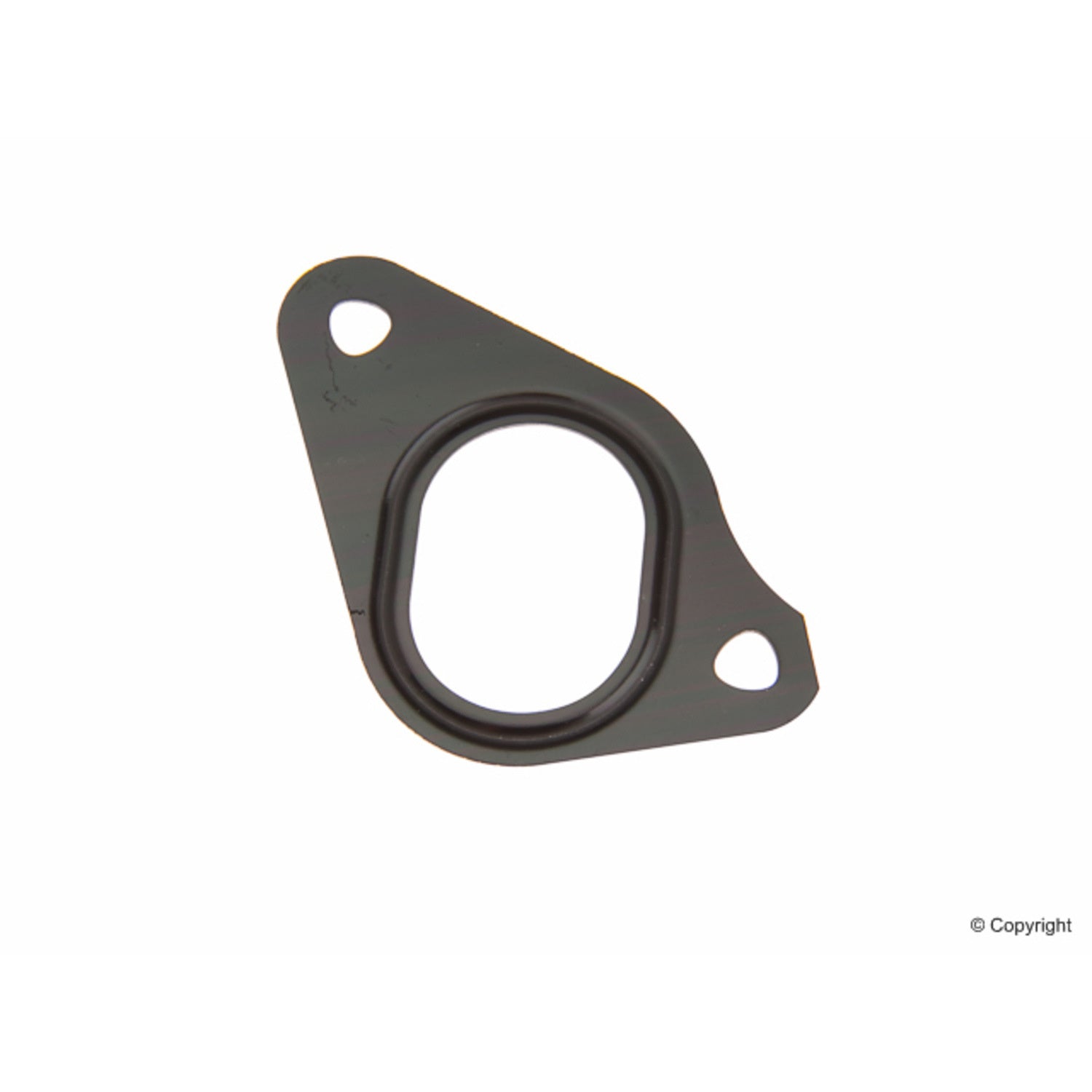 Front View of Engine Water Pump Gasket GENUINE LR049370