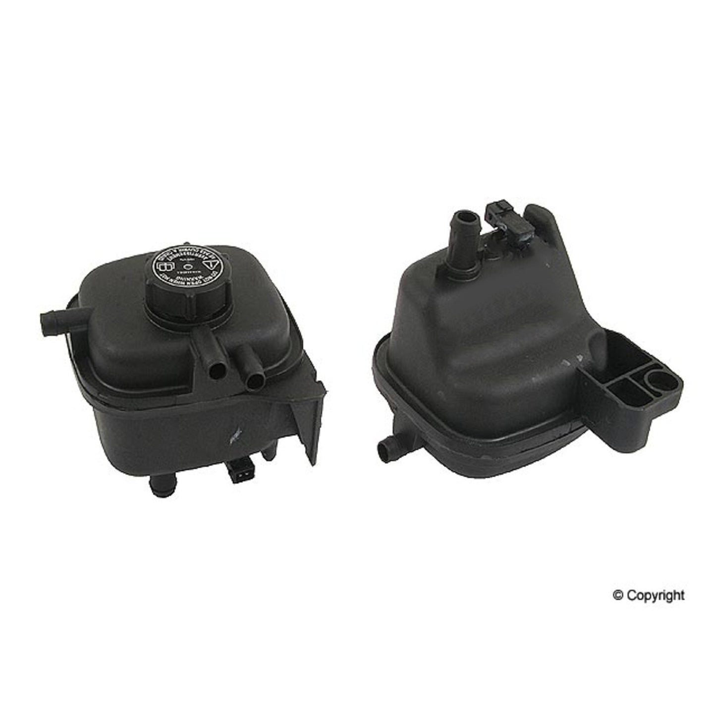 Front View of Engine Coolant Reservoir GENUINE MNC4400AC