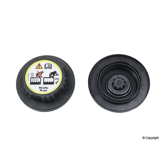 Front View of Engine Coolant Reservoir Cap GENUINE PCD500030