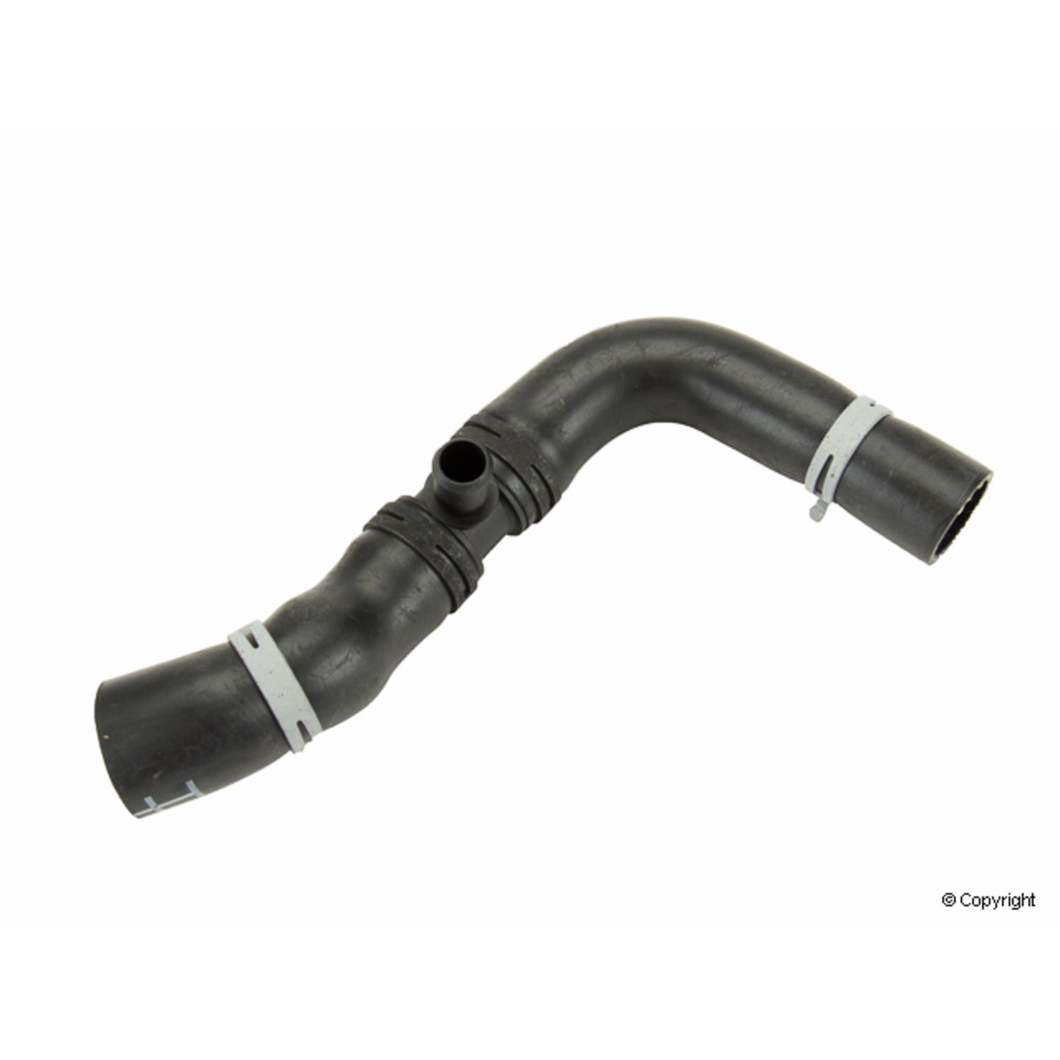 Front View of Upper Radiator Coolant Hose GENUINE PCH500941