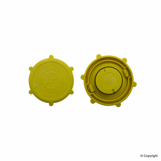 Front View of Power Steering Reservoir Cap GENUINE QEZ500010