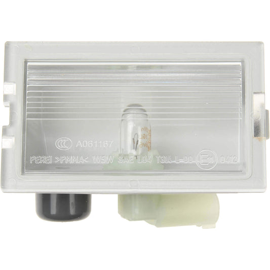 Front View of License Plate Light GENUINE XFC500040