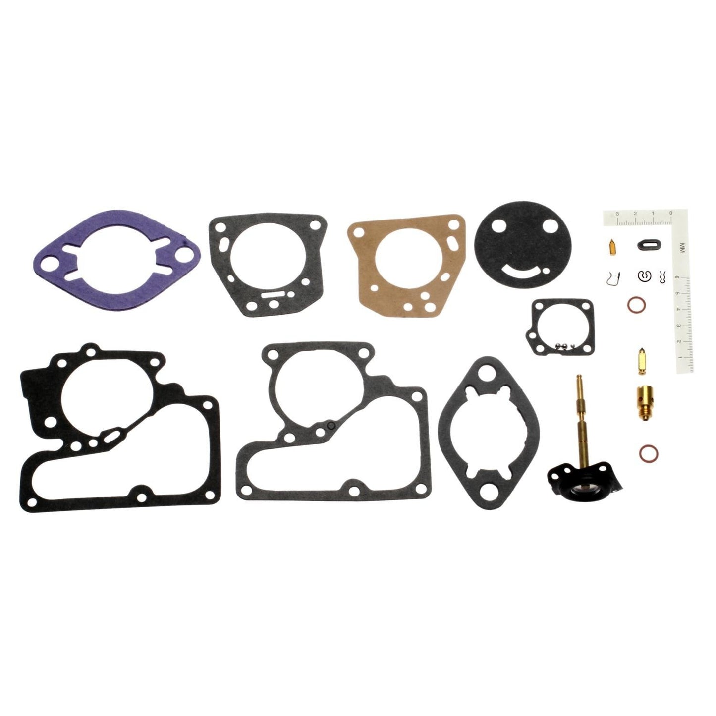 Front View of Carburetor Repair Kit STANDARD 121A