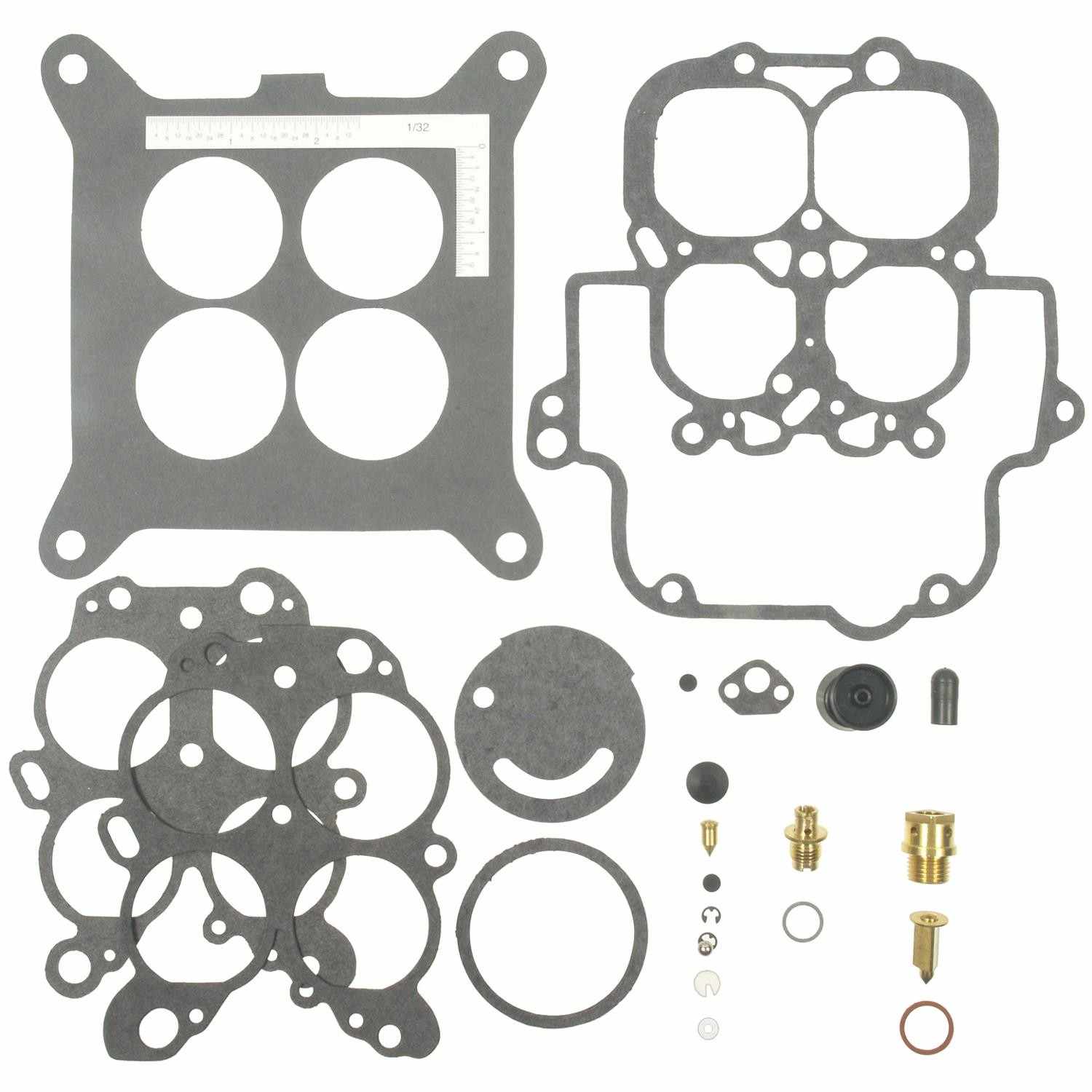 Front View of Carburetor Repair Kit STANDARD 433B