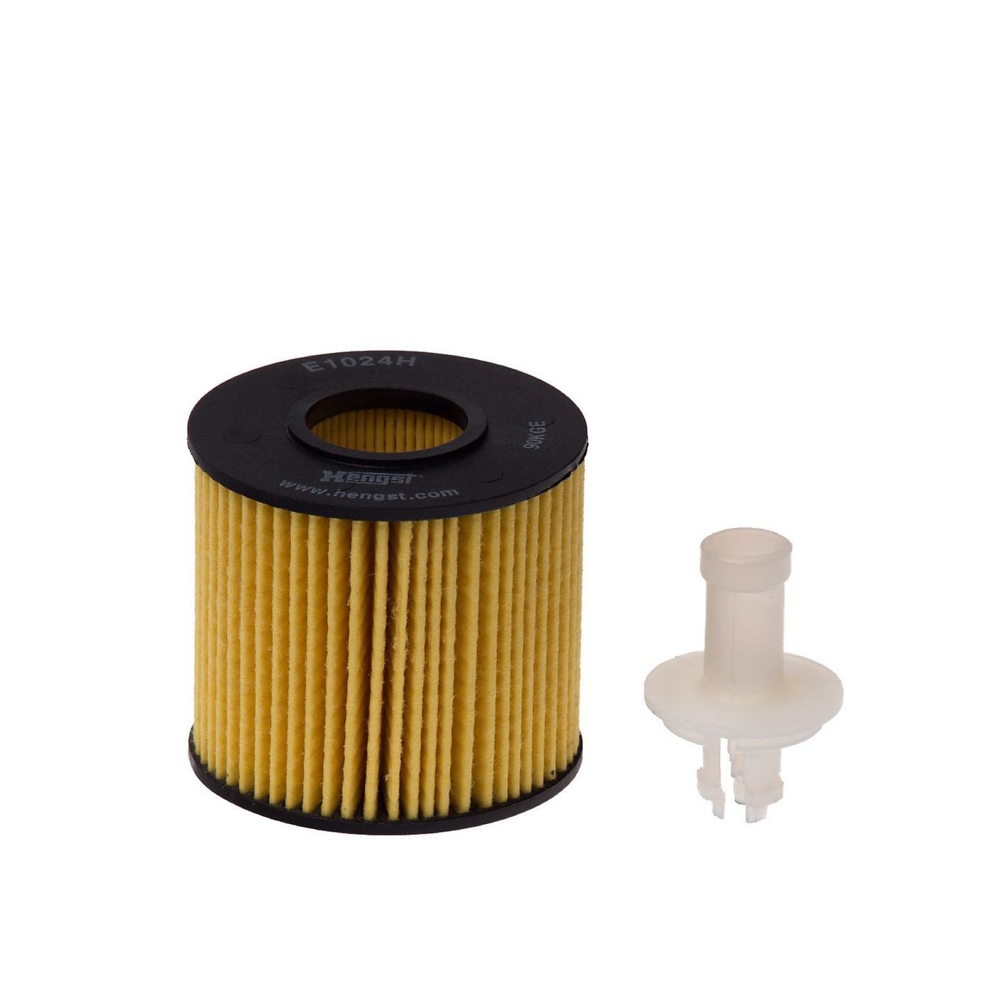 Front View of Engine Oil Filter HENGST E1024HD234