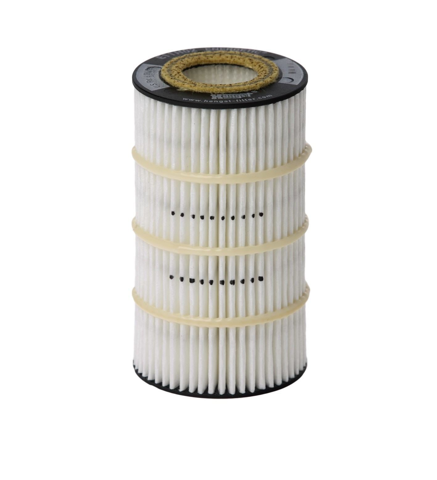 Front View of Engine Oil Filter HENGST E11H02D155