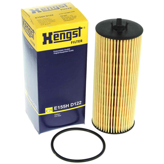 Top View of Engine Oil Filter HENGST E155HD122