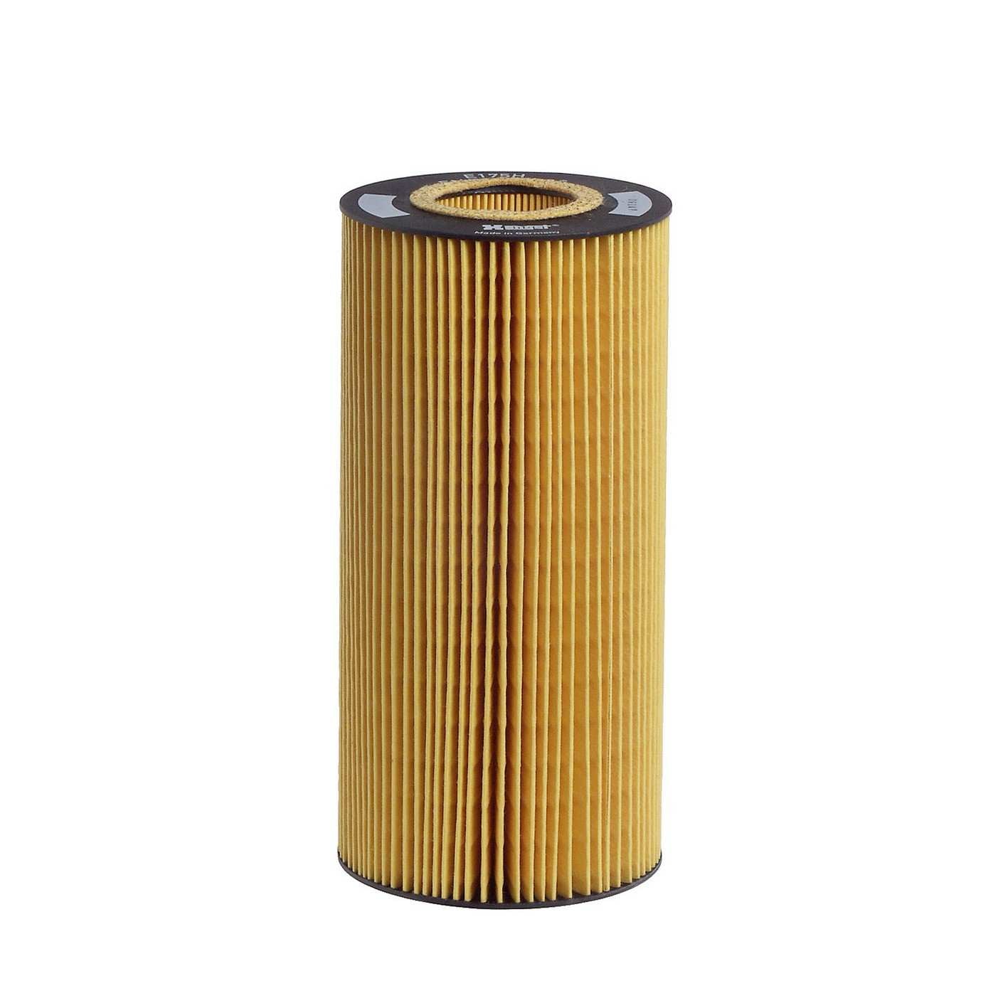 Front View of Engine Oil Filter HENGST E175HD129