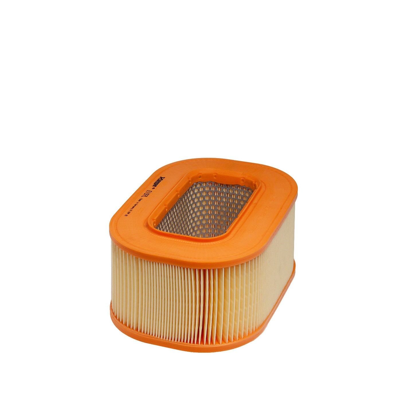 Front View of Air Filter HENGST E197L