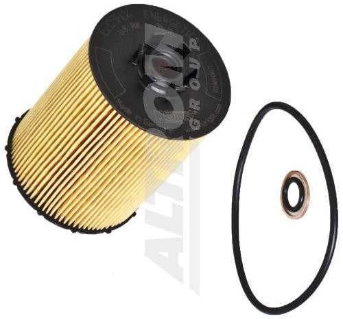 Top View of Engine Oil Filter HENGST E203H04D67