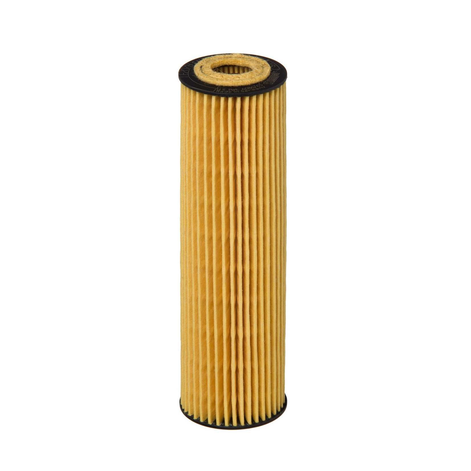 Front View of Engine Oil Filter HENGST E207HD221