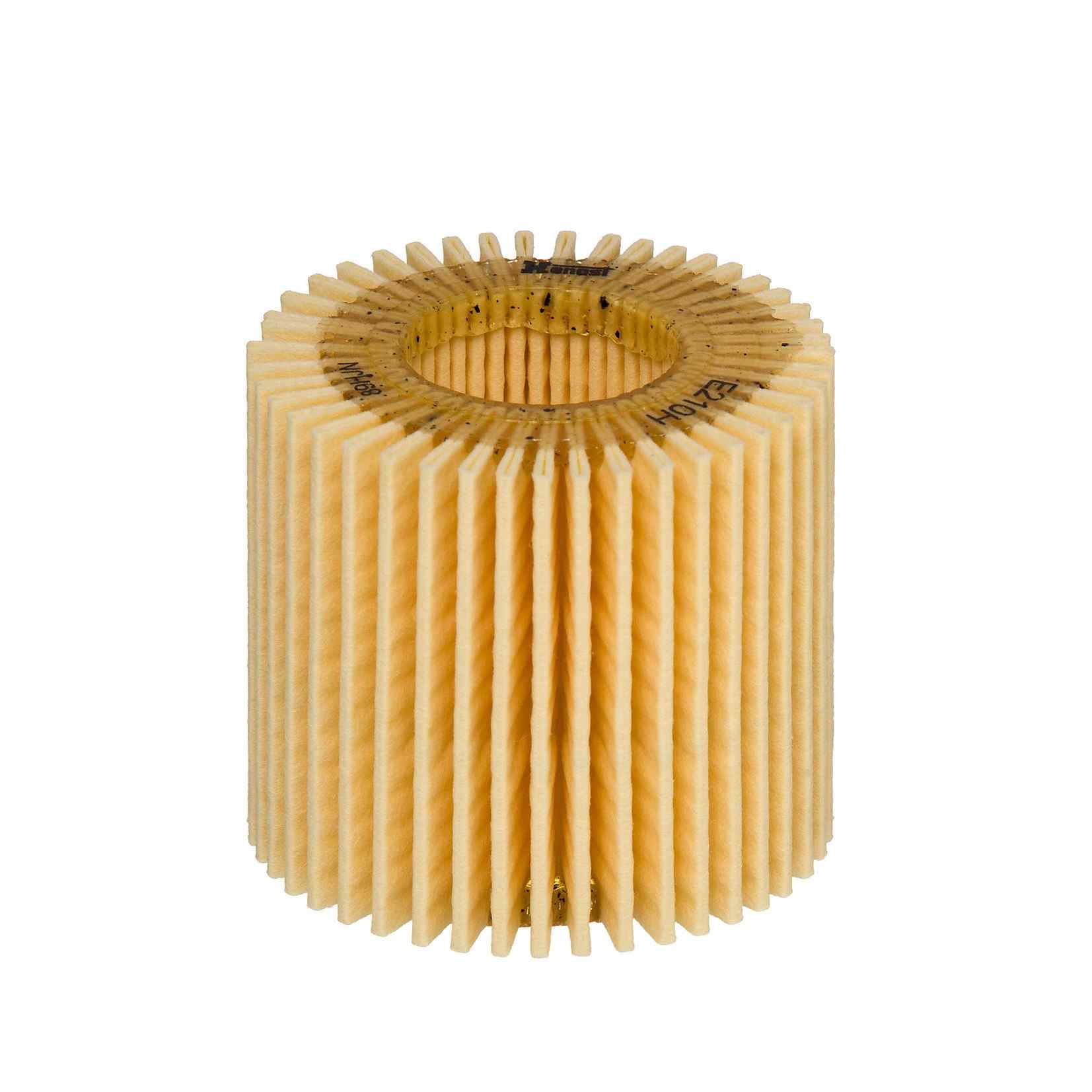 Front View of Engine Oil Filter HENGST E210HD228