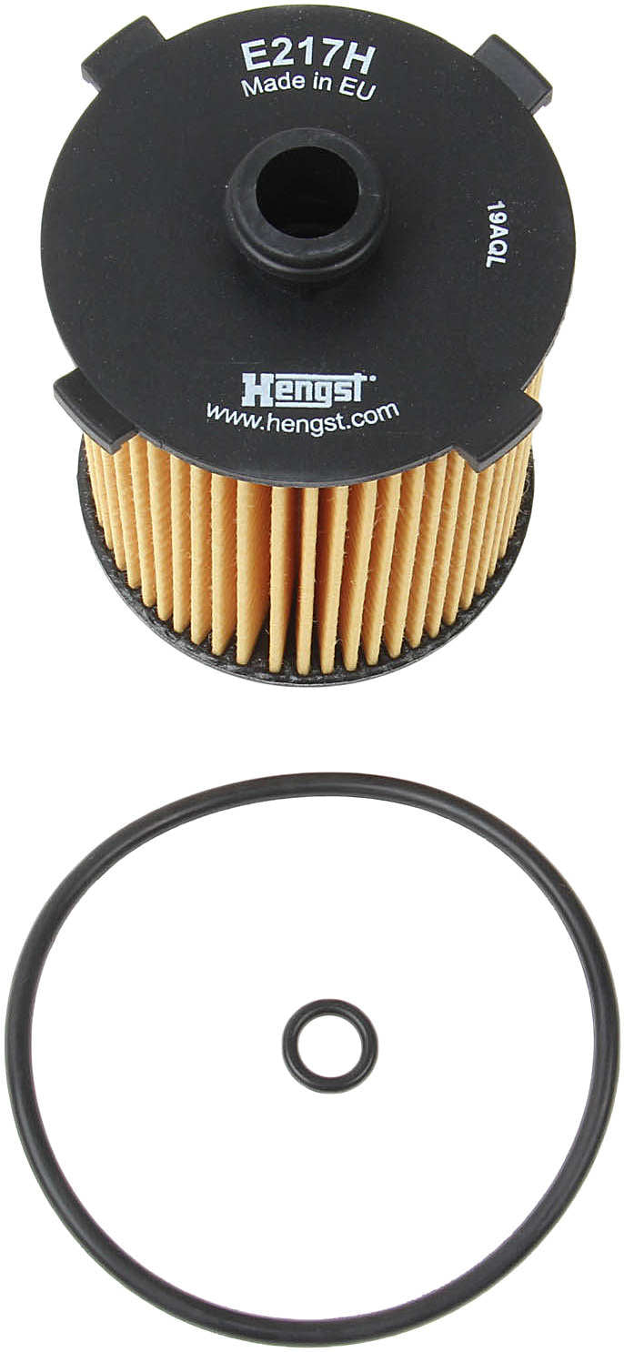 Top View of Engine Oil Filter HENGST E217HD310