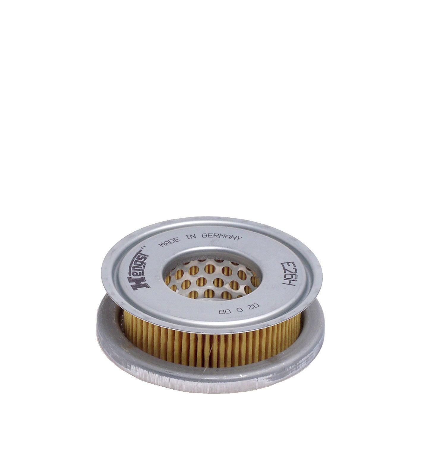 Front View of Power Steering Hydraulic Filter HENGST E26H