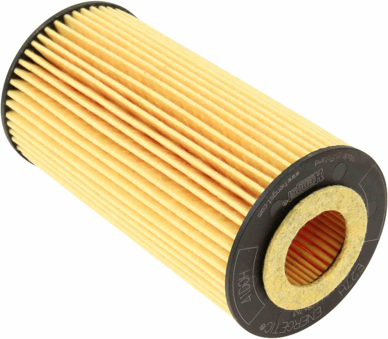 Angle View of Engine Oil Filter HENGST E27HD84