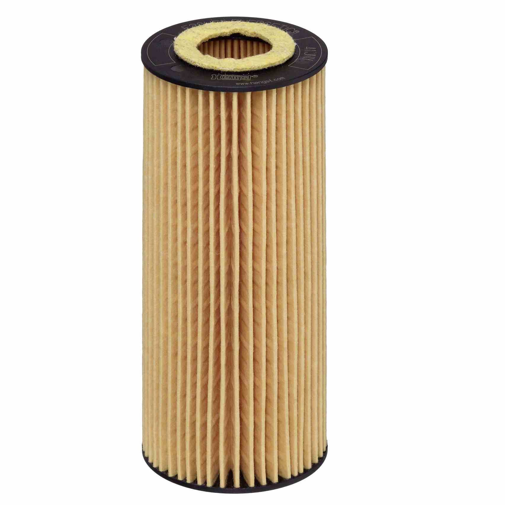 Front View of Engine Oil Filter HENGST E28H01D26