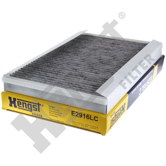 Top View of Cabin Air Filter HENGST E2916LC