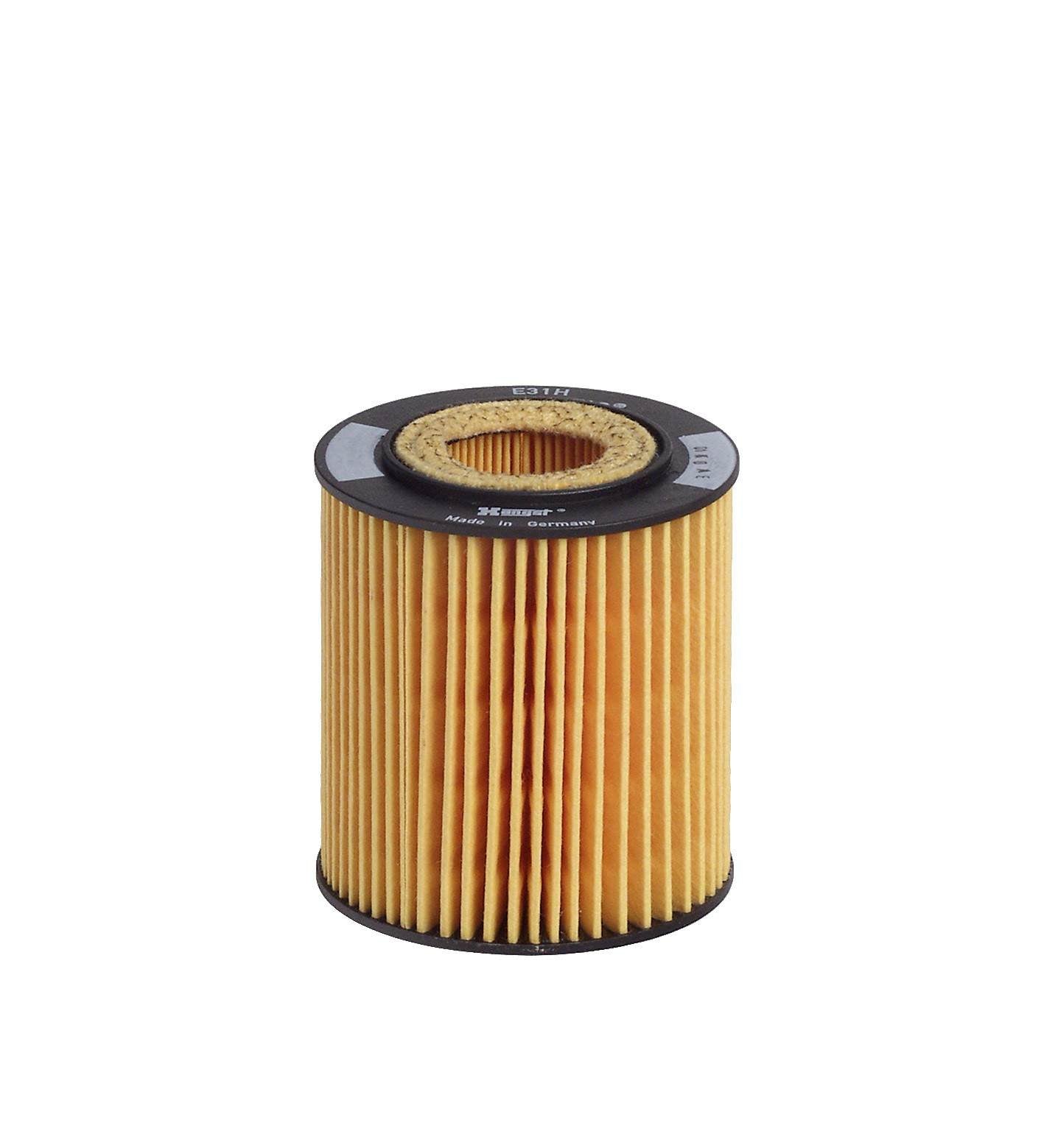 Front View of Engine Oil Filter HENGST E31HD93