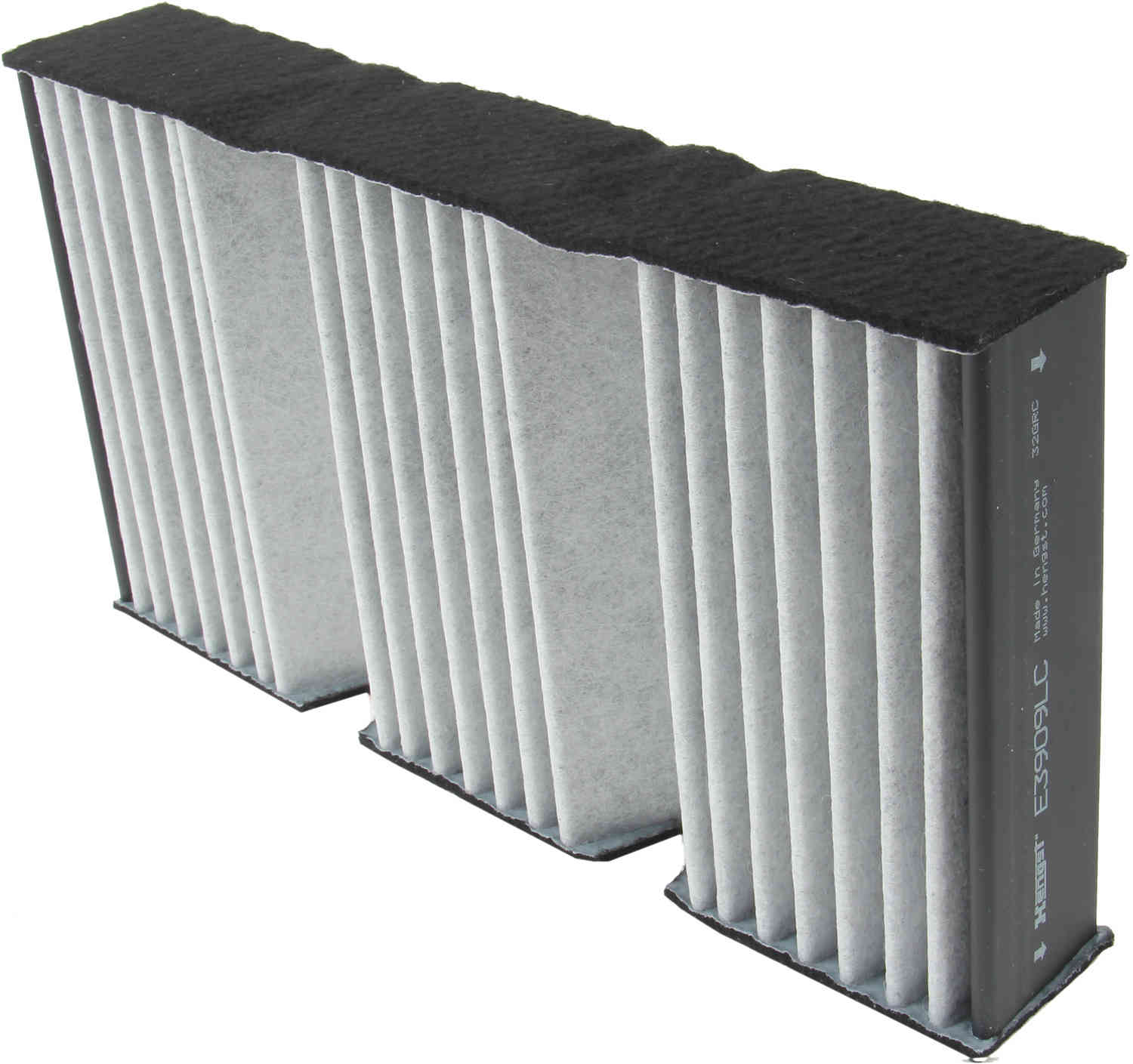 Angle View of Cabin Air Filter HENGST E3909LC-2