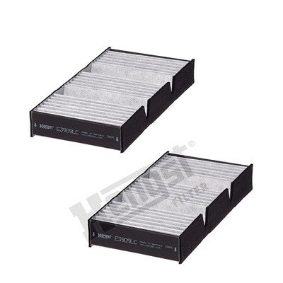 Top View of Cabin Air Filter HENGST E3909LC-2