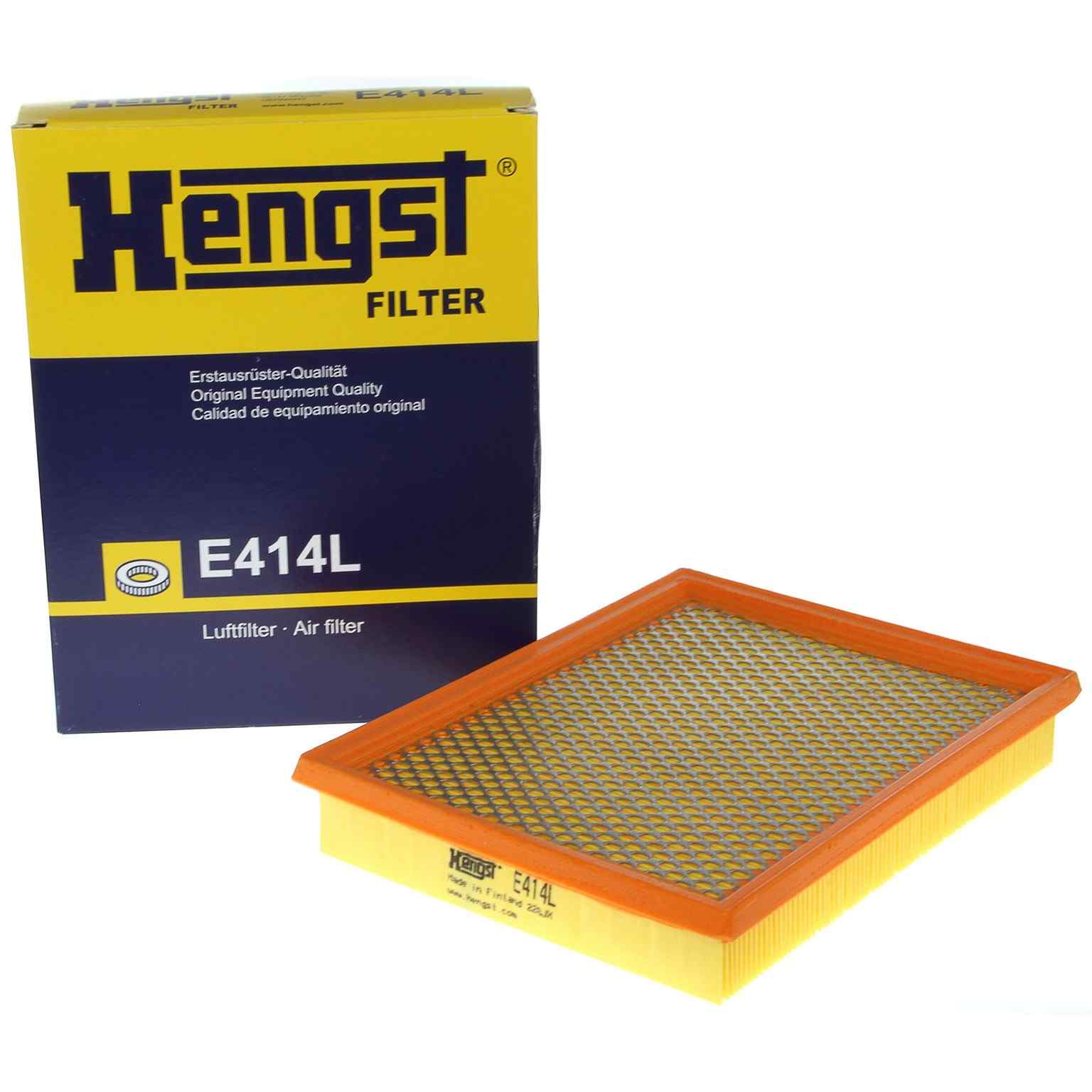 Top View of Air Filter HENGST E414L