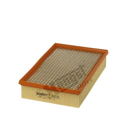 Top View of Air Filter HENGST E608L