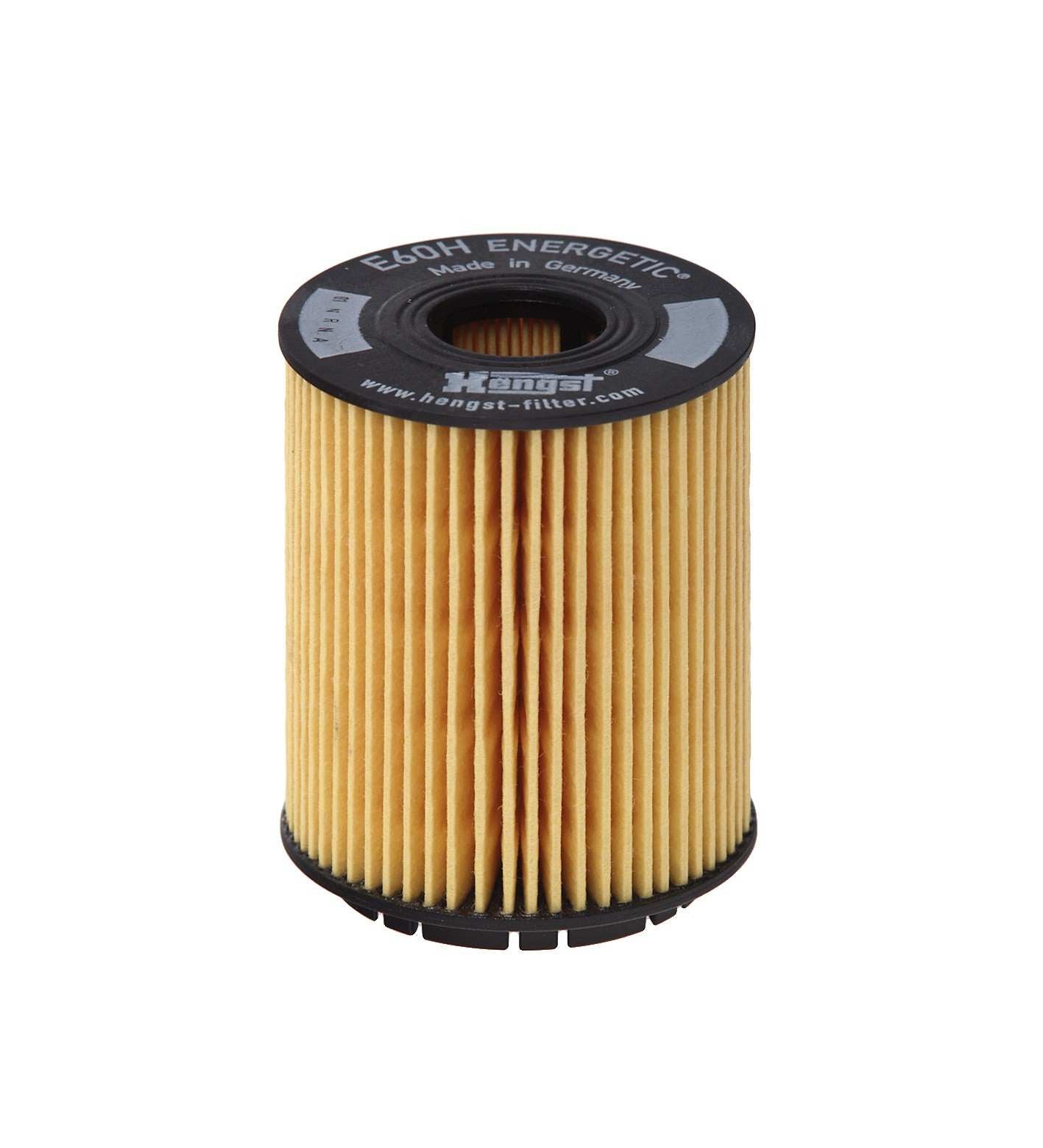 Front View of Engine Oil Filter HENGST E60HD110