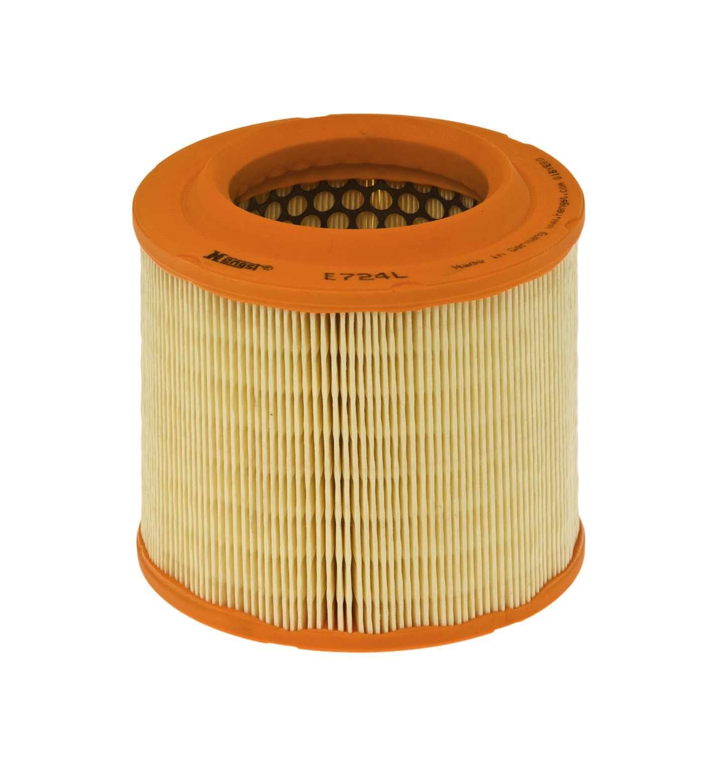 Front View of Air Filter HENGST E724L