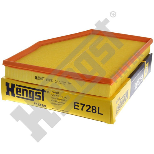 Top View of Air Filter HENGST E728L