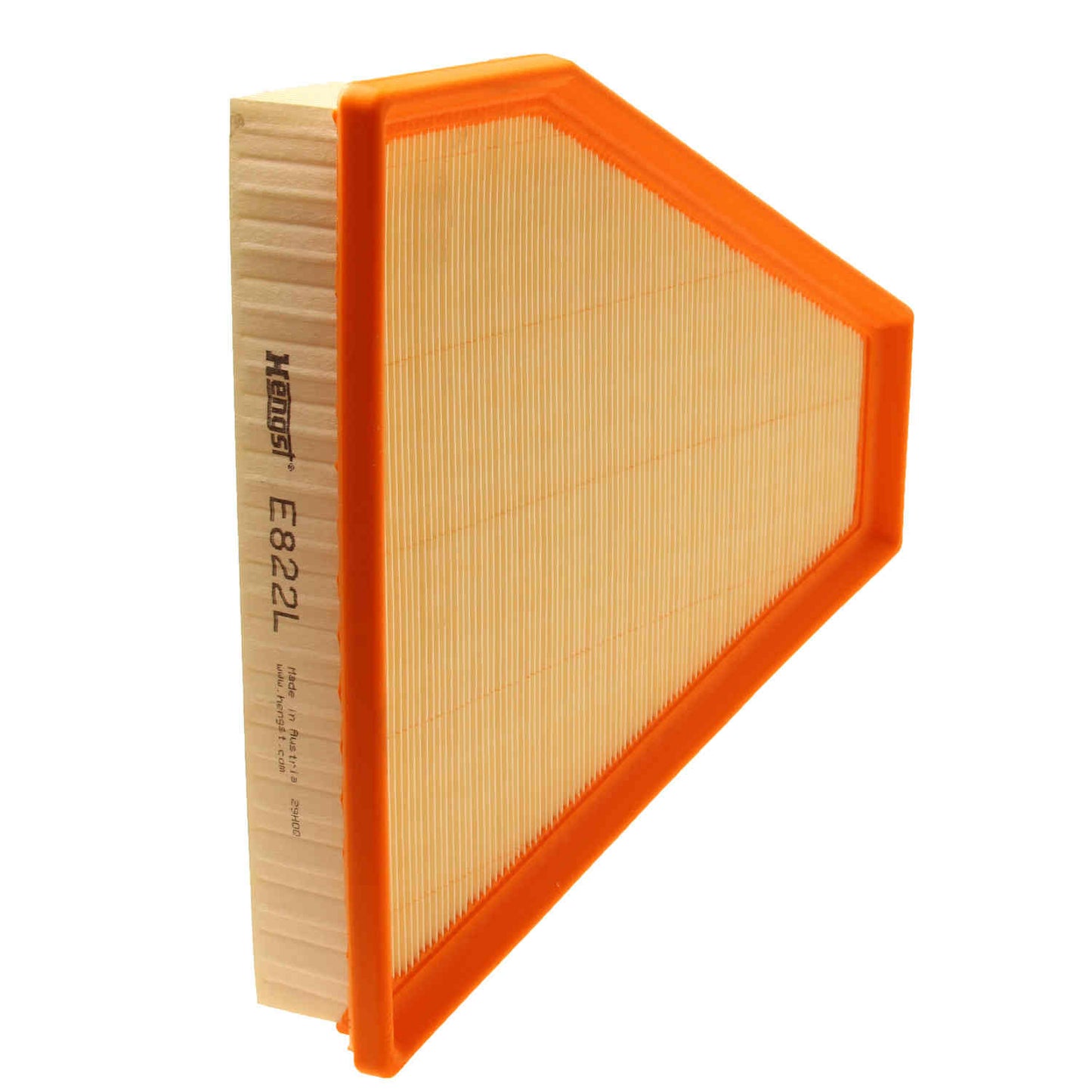 Angle View of Air Filter HENGST E822L