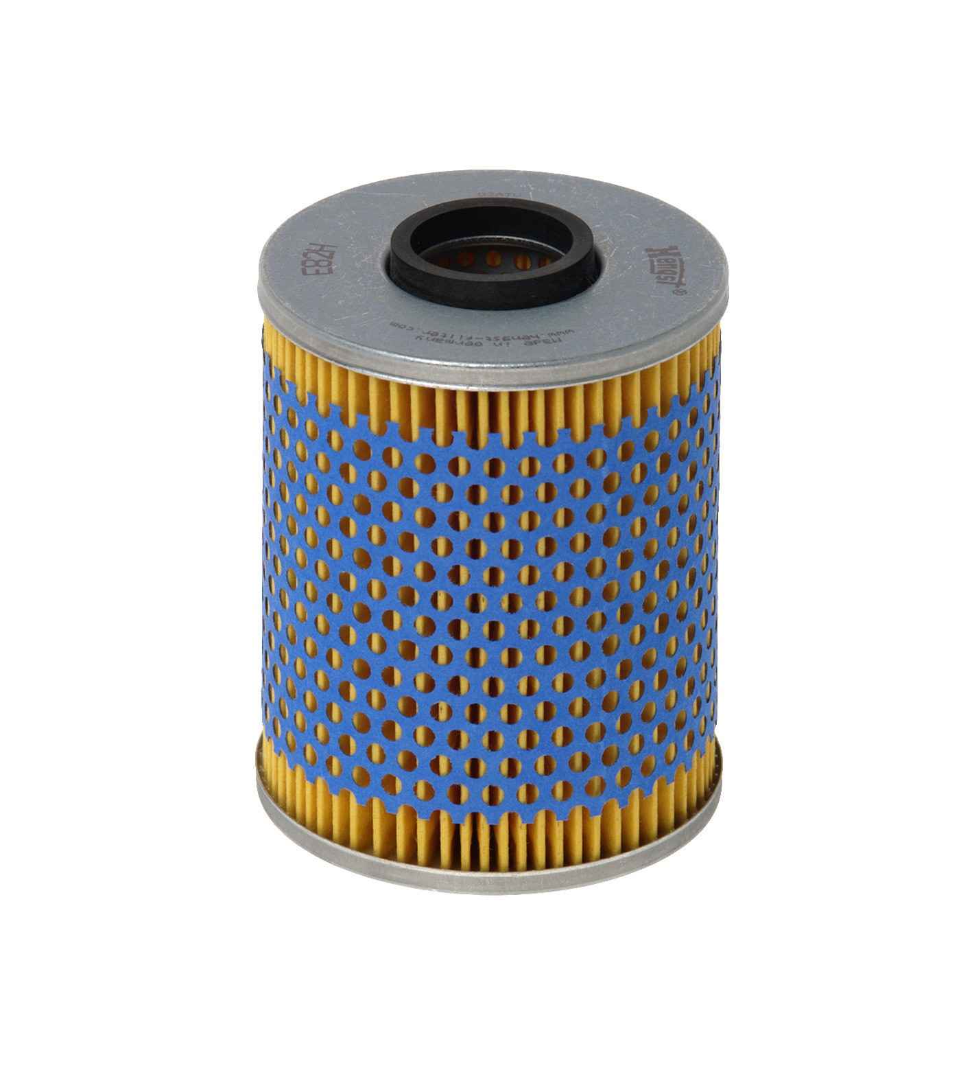 Front View of Engine Oil Filter HENGST E82HD24