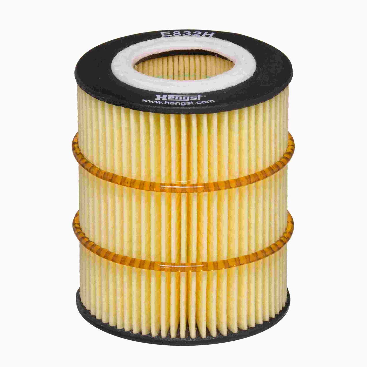 Front View of Engine Oil Filter HENGST E832HD317